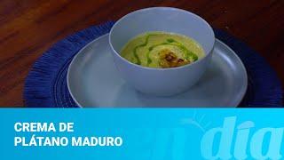 Crema de Plátano Maduro