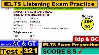 IELTS Listening Practice Test 2023 with Answers Real Exam - 321 