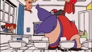 Weight Gain - Gravity Girl Flying Rhino Junior High S01E08