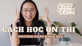 ÔN THI HIỆU QUẢ bằng phương pháp khoa học ACTIVE RECALL và SPACED REPETITION