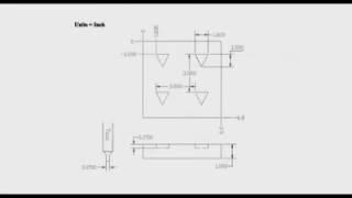 Fagor 8055i MC Profile Pocket with Grid Pattern