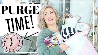 Purging My House One Month of Decluttering Declutter with Me