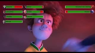 Hotel Transylvania 3 Final Battle with healthbars Edited By @GabrielD2002