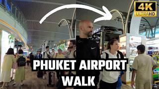 Phuket Airport & Phuket Duty Free  Only Walk at Busy & Quiet Times