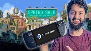 The PERFECT games for your Steam Deck - Steam Spring Sale 2023