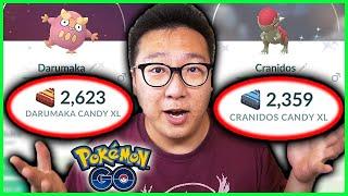 THE FASTEST WAY TO GET 100 CANDY XL NOT FOR EVERYONE IN POKEMON GO