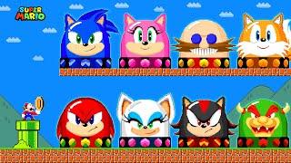 Super Mario Bros. but Mario Can Buy Ultimate Switch All Sonic Characters