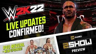 WWE 2K22 Live Update Feature Confirmed AEW Games 2.Show Preview RVD Reveal Retromania & More