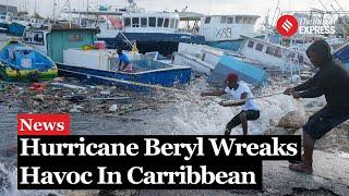 ‘Extremely Dangerous’ Hurricane Beryl intensifies in Caribbean  Hurricane In Barbados