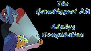 Undertale Comic Dub  Growth Spurt AU Alphys Compilation w comics by potoobrigham