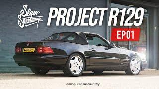 NEW PROJECT Mercedes SL R129 Slam Sanctuary Customs  Car Audio & Security