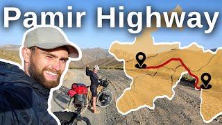 Wildes Pamir Gebirge Weltreise am Pamir Highway  Radreise Tadschikistan #19