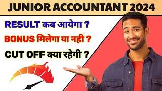  Junior Accountant Cut Off 2023-24  Junior Accountant Result  jr Accountant Cut Off 2023-24