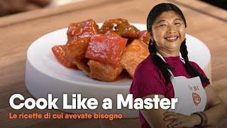 Ricetta maiale in agrodolce - Jia Bi Ge  Cook Like a Master