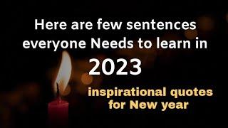 Happy new year quotes 2023  Best inspirational quotes for new year...