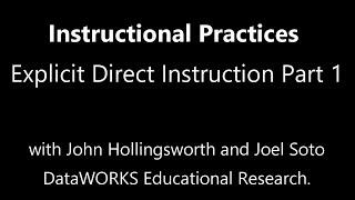 Instructional Practices