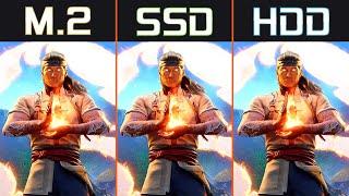 Mortal Kombat 1 M.2 NVME vs. SSD vs. HDD