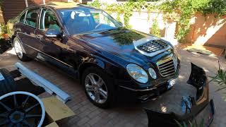 Body Transformation Mercedes W211 E Class 2008 V8 5500 cmc 387 Ps Amg Look