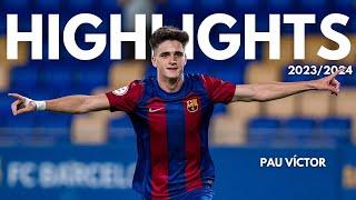 Pau Víctor - Barça Atlètic- Highlights 202324