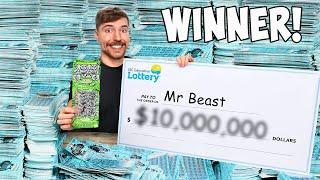 I Spent $1000000 On Lottery Tickets and WON
