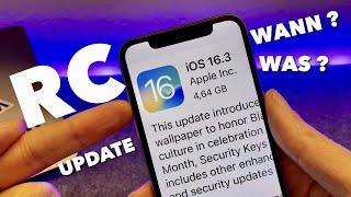 iOS 16.3 RC Release Candidate ist da Was ist neu & wann kommt das UPDATE für ALLE ? Apple Update