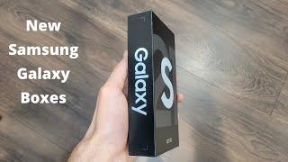 NEW 2021 Samsung Galaxy Phone Boxes - Whats Inside?