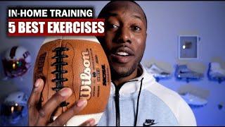 5 BEST In-Home Football Workouts