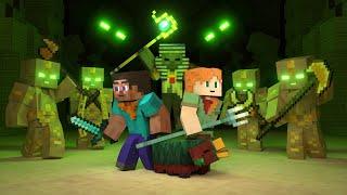 Sniffer & the Quest for the Husk King’s Treasure  Alex & Steve Legends Minecraft Animation Movie