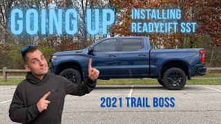 Going Up Installing ReadyLift SST 2021 Trail Boss