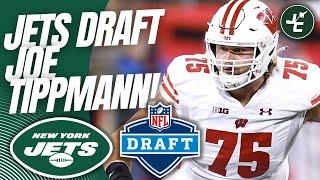 BREAKING Joe Tippmann DRAFTED By The New York Jets REACTION  2023 NFL Draft