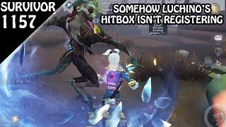 Luchino have cursed hitbox now ? - Survivor Rank #1157 Identity v