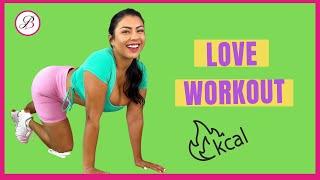 15 Min Love Workout  12 Days of Fitmas Day 10 HOME WORKOUT  No equipment no noise no impact