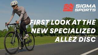First Look at The Specialized Allez Disc Road Bike  Sigma Sports