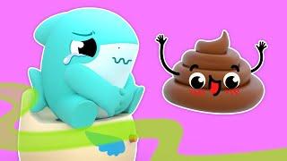 My Little Accident  The Poo - Poo Song  Good Habits Song  Kids Songs  Baby Sharks