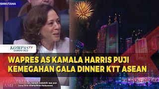 Wapres AS Kamala Harris Puji Jokowi dan Kagum Gala Dinner KTT ASEAN 2023