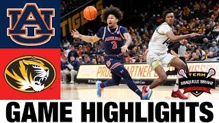 #13 Auburn vs Missouri Highlights  NCAA Mens Basketball  2024 College Basketball