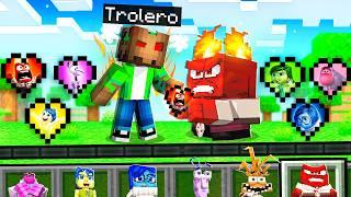 Minecraft PERO con CORAZONES de INTENSAMENTE