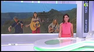 Our first TV interview on the Spanish TV Canarias