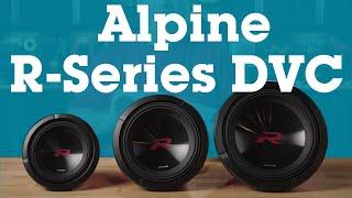 Alpine R-Series dual voice coil subwoofers  Crutchfield