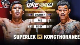 Muay Thai Masterclass  Superlek vs. Kongthoranee  Full Fight