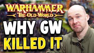 The Real Reason GW Replaced Warhammer Fantasy