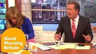 Kate Garraways Phone Goes Off Live On Air  Good Morning Britain