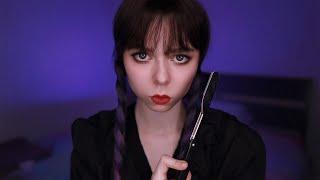 ASMR  WEDNESDAY KIDNAPS YOU 