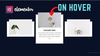 Elementor hover effects image to text on hover  Elementor tips and tricks