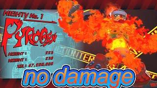MANIAC MODE Mighty No. 9  Pyrogens stage No damage Buster only