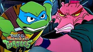 Leos Seahorse Fight  Leonardo Saddles Up Full Scene  Tales of the Teenage Mutant Ninja Turtles