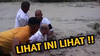 VIRAL NTT GUBERNUR VIKTOR Hampir Terseret Banjir