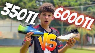 UCUZ VS PAHALI FUTBOL MALZEMELERİ ALDIK TEST ETTİK