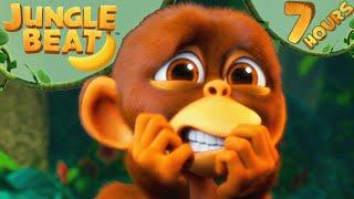 OH NO Fixing an accident   Full Episodes  Jungle Beat Munki & Trunk  Kids Cartoon 2024