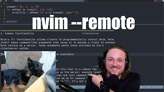 New Feature nvim --remote